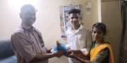 chicken gift to dr.girish gaikwad
